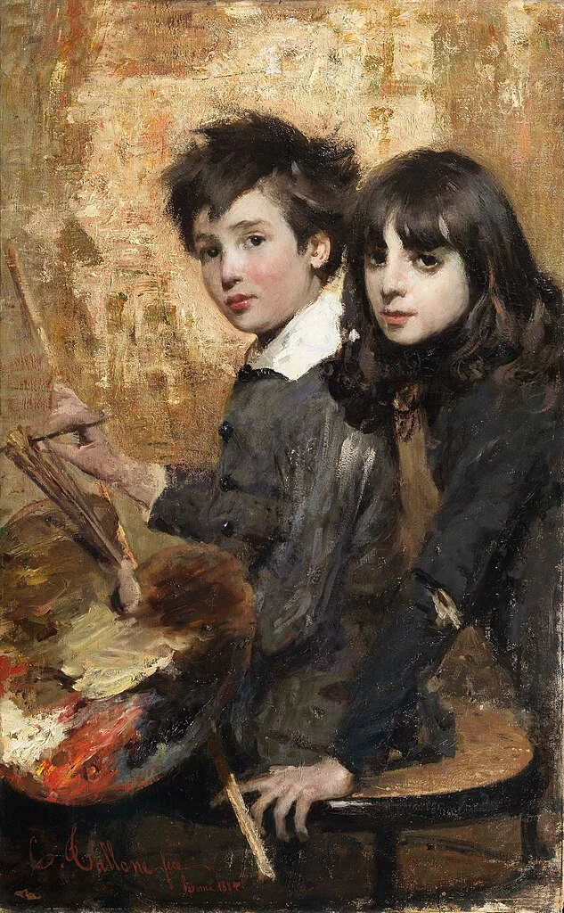 L'artista emergente (1884)